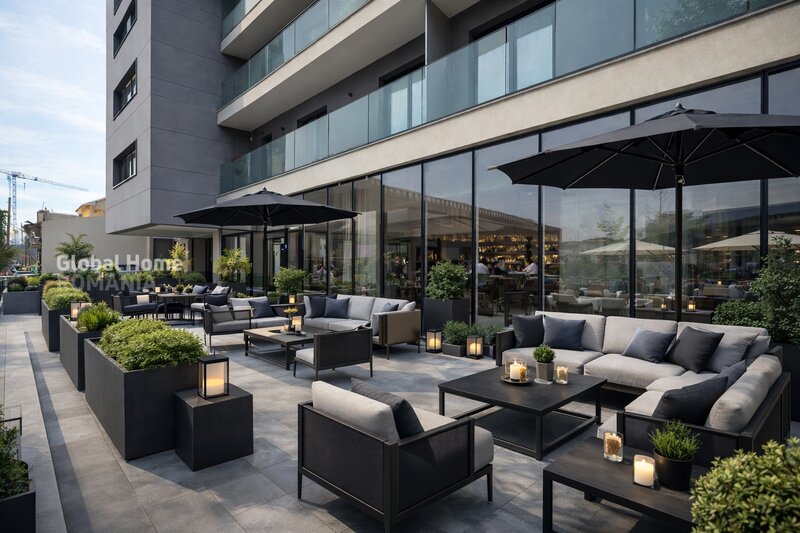 Obor, Avrig Park, spatiu comercial 187 mp, vitrina 9, 6 ml, terasa proprie