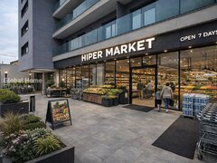 Obor - Avrig Park Spatiu Comercial 187 mp Vitrina 9,6 ml - Terasa Proprie